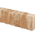 PALISSADE SPLITTON 12X12X25CM MONT BLANC **UITLOPEND**