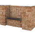 COMBIWALL UNO 30X15X12CM MONT BLANC