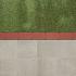 KANTSTEEN GRASKANT ROOD 22X12X4.5CM **UITLOPEND**