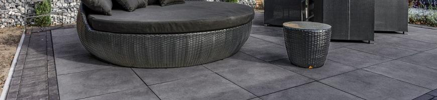 Betonnen (terras)tegels