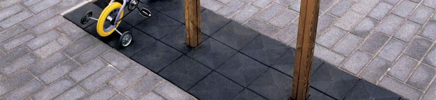 Veiligheids- en rubbertegels