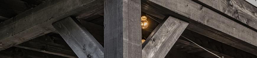 Zwart geïmpregneerd/gespoten