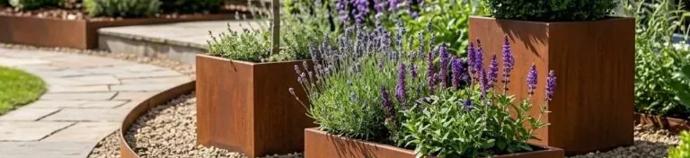 Metaalproducten - Cortenstaal, Aluminium & Staal voor Tuin